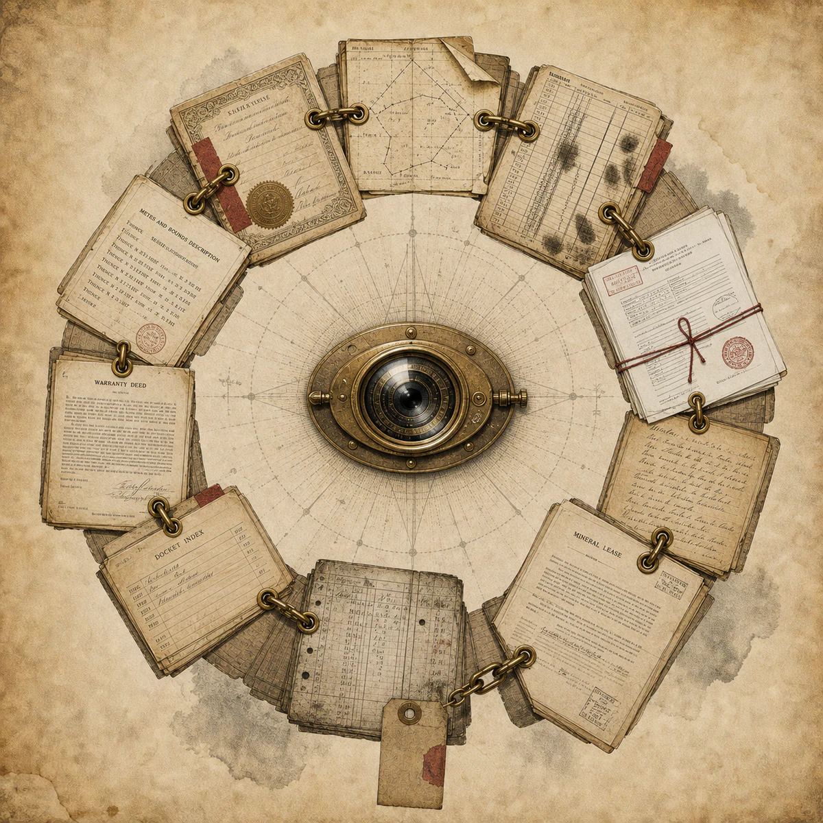 G.I.D.E.O.N. lens and record artwork